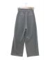 SIWEM (シウム) WIDE BELT TUCK PANTS グレー サイズ:S：5800円