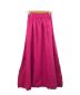 HYKE (ハイク) LINEN MAXI SKIRT ショッキングピンク サイズ:1：11000円