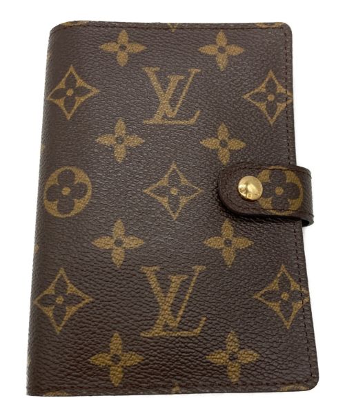 LOUIS VUITTON（ルイ ヴィトン）LOUIS VUITTON (ルイ ヴィトン) 手帳カバー ブラウンの古着・服飾アイテム