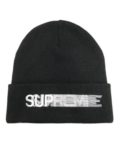 中古・古着通販】SUPREME (シュプリーム) Motion Logo Beanie ブラック