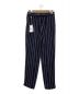 Emilio Pucci (エミリオ プッチ) Striped satin-twill straight-leg pants ネイビー サイズ:IT38：9000円