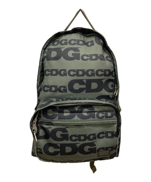 CDG（シーディージー）CDG (シーディージー) PORTER (ポーター) TANKER BACK PACK タンカー バックパック SB-K 203 カーキの古着・服飾アイテム