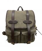 FILSONフィルソン）の古着「RUGGED TWILL RUCKSACK ラギッド ツイル リュックサック」｜カーキ