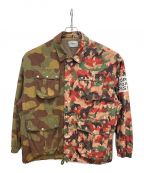 Black Weirdosブラック ウィドース）の古着「Double Camo Army Jacket」｜カーキ