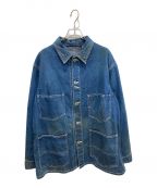 A PRESSEア プレッセ）の古着「Denim Coverall Jacket」｜インディゴ