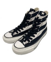 CONVERSE ADDICT（コンバース アディクト）の古着「CHUCK TAYLOR MATERIAL HI」｜ホワイト×ブラック