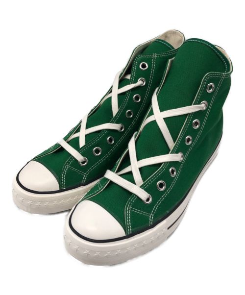 CONVERSE ADDICT（コンバース アディクト）CONVERSE ADDICT (コンバース アディクト) COACH CANVAS HI グリーン サイズ:27 未使用品の古着・服飾アイテム