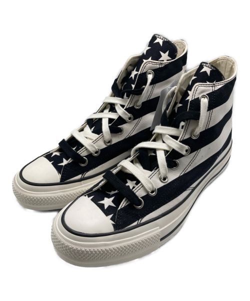 CONVERSE ADDICT（コンバース アディクト）CONVERSE ADDICT (コンバース アディクト) CHUCK TAYLOR MATERIAL HI ブラック×ホワイト サイズ:26.5 未使用品の古着・服飾アイテム