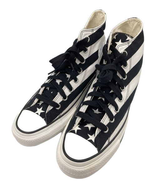 CONVERSE ADDICT（コンバース アディクト）CONVERSE ADDICT (コンバース アディクト) CHUCK TAYLOR MATERIAL HI ブラック×ホワイト サイズ:JPN27 未使用品の古着・服飾アイテム