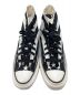 中古・古着 CONVERSE ADDICT (コンバース アディクト) CHUCK TAYLOR MATERIAL HI ブラック×ホワイト サイズ:JPN27 未使用品：10000円