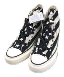 CONVERSE ADDICT（コンバース アディクト）の古着「CHUCK TAYLOR MATERIAL HI」｜ブラック×ホワイト