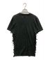 FUMIKA UCHIDA (フミカウチダ) OVERDYED SIDE SHORRING TEE ブラック サイズ:S：8000円