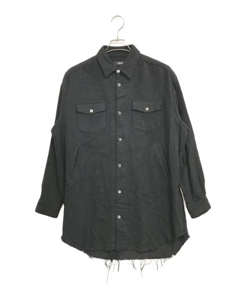 UNDERCOVER（アンダーカバー）UNDERCOVER (アンダーカバー) SHIRT ブラック サイズ:SIZE 2 未使用品の古着・服飾アイテム