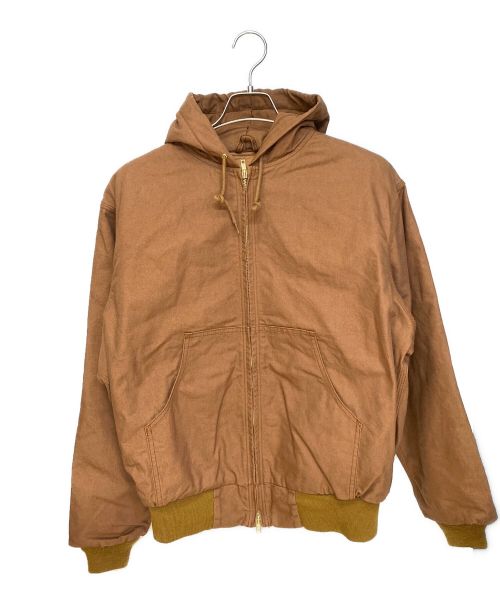 UNUSED（アンユーズド）UNUSED (アンユーズド) DUCK HOODED BLOUSON ブラウン サイズ:1 未使用品の古着・服飾アイテム