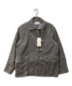 UNUSEDアンユーズド）の古着「CORDUROY FIREMAN JACKET」｜グレー