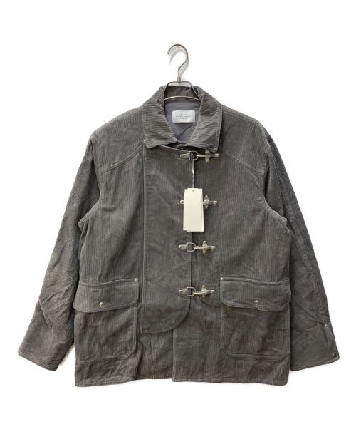 UNUSED（アンユーズド）UNUSED (アンユーズド) CORDUROY FIREMAN JACKET グレー サイズ:SIZE 2 未使用品の古着・服飾アイテム