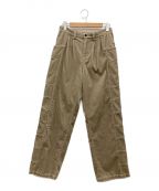 UNUSEDアンユーズド）の古着「CORDUROY PANTS　コーデュロイパンツ　UW0915-C084S1　」｜ベージュ