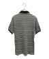 CHEMISE LACOSTE (シュミーズ ラコステ) ボーダーポロシャツ グレー サイズ:4：2980円