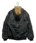 SUPREME (シュプリーム) Flight Satin N-2B Parka ブラック サイズ:Ⅿ：14800円