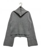 THE SHISHIKUIザ シシクイ）の古着「HIGH NECK KNIT」｜グレー