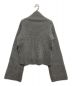 THE SHISHIKUI (ザ シシクイ) HIGH NECK KNIT グレー サイズ:Free：17800円