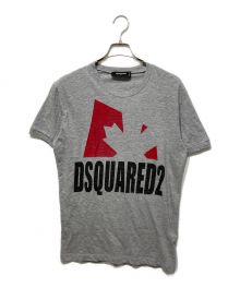 DSQUARED2（ディースクエアード）の古着「プリントTシャツ」｜グレー