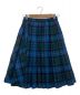 Jane Marple (ジェーンマープル) Wool tartan check 2face skirt ブルー サイズ:M：6800円