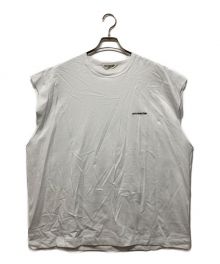 COOTIE（クーティー）の古着「Supima Cotton Sweat Cut-Off Tee」｜ホワイト