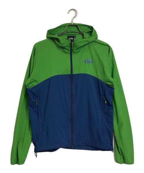 THE NORTH FACE（ザ ノース フェイス）THE NORTH FACE (ザ ノース フェイス) THE NORTH FACE　スワローテイルフーディ　　NP21409  軽量シェル グリーン サイズ:Mの古着・服飾アイテム