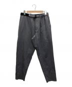 Graphpaperグラフペーパー）の古着「Scale Off Wool Chef Pants」｜グレー