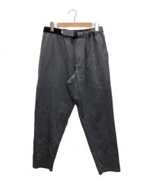 Graphpaper（グラフペーパー）の古着「Scale Off Wool Chef Pants」｜グレー