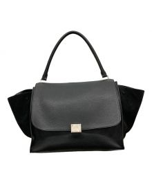 CELINE（セリーヌ）の古着「TRAPEZE ハンドバッグ F-SN-0152」｜ブラック