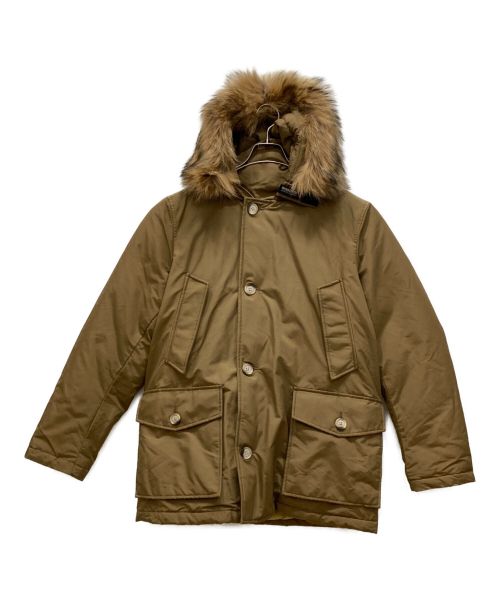 WOOLRICH（ウールリッチ）WOOLRICH (ウールリッチ) ARCTIC PARKA　1202039　アークティック　パーカー　	コヨーテファー　カナダ製 ベージュ サイズ:Lの古着・服飾アイテム