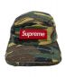 Supreme (シュプリーム) Layered Camo Camp Cap オリーブ：7800円