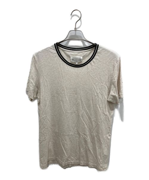 Maison Margiela 10（メゾンマルジェラ 10）Maison Margiela 10 (メゾンマルジェラ) クルーネックTシャツ ベージュ サイズ:Mの古着・服飾アイテム