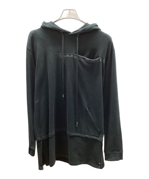 ripvanwinkle（リップヴァンウィンクル）ripvanwinkle (リップヴァンウィンクル) LAYERED HOODIE ブラック サイズ:5の古着・服飾アイテム