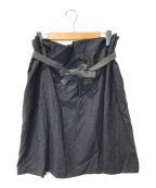 Fabiana Filippiファビアナフィリッピ）の古着「ラップ風スカート」｜グレー