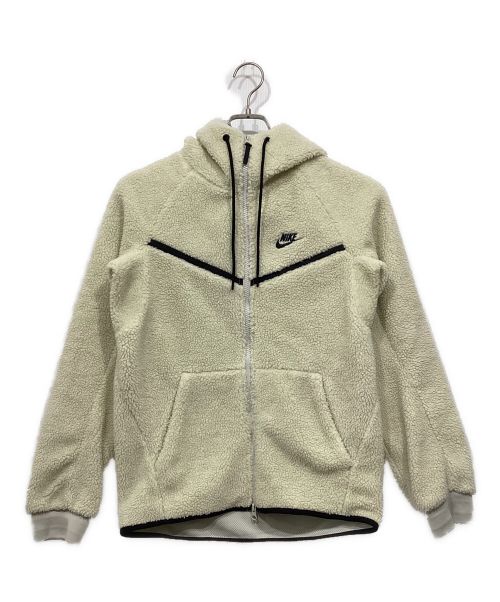 NIKE（ナイキ）NIKE (ナイキ) テックアイコンSHRPA フーディ アイボリー サイズ:Sの古着・服飾アイテム