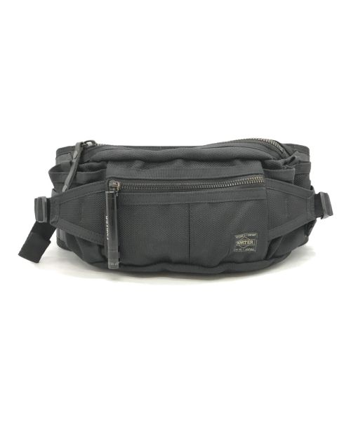 PORTER（ポーター）PORTER (ポーター) HEAT WAIST BAG ブラック サイズ:下記参照の古着・服飾アイテム