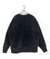 Y-3 (ワイスリー) U SQUARE VELVET SPACER CREW SWEATSHIRT ブラック サイズ:M：14800円