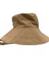 kijima takayuki (キジマタカユキ) COTTON LINEN SLAB BUCKET HAT ベージュ サイズ:-：5800円