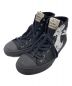 Vivienne Westwood（ヴィヴィアンウエストウッド）の古着「Plimsoll High-Top Sneakers（プリムソール ハイトップ スニーカー）」｜ブラック