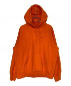 SUPREMEシュプリーム）の古着「Small Box Hooded Sweatshirt」｜オレンジ