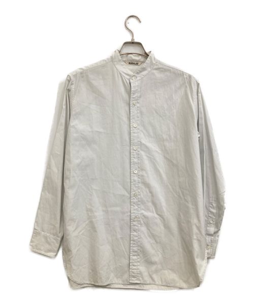 AURALEE（オーラリー）AURALEE (オーラリー) WASHED FINX TWILL SHIRTS スカイブルー サイズ:1の古着・服飾アイテム