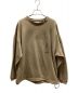 SASQUATCHfabrix.（サスクワッチファブリックス）の古着「BIG CREWNECK TOP」｜ブラウン