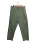 Maison MIHARA YASUHIRO　in・stru(men-tal（メゾン ミハラ ヤスヒロ インストルメンタル）の古着「No Side Seam Long Pants」｜グリーン