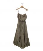 MARIHAマリハ）の古着「草原の夢のドレス」｜ベージュ