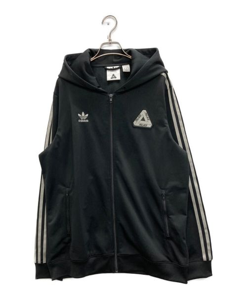 adidas（アディダス）adidas (アディダス) PALACE (パレス) HOODED FIREBIRD TRACK TOP ブラック サイズ:Lの古着・服飾アイテム