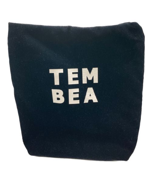 TEMBEA（テンベア）TEMBEA (テンベア) CORDUROY SINGLE TOTE ネイビーの古着・服飾アイテム