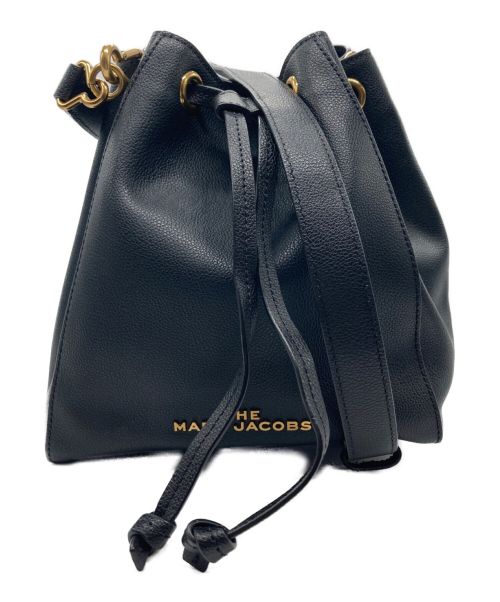 MARC JACOBS（マークジェイコブス）MARC JACOBS (マーク ジェイコブス) 巾着ショルダーバッグ ブラックの古着・服飾アイテム